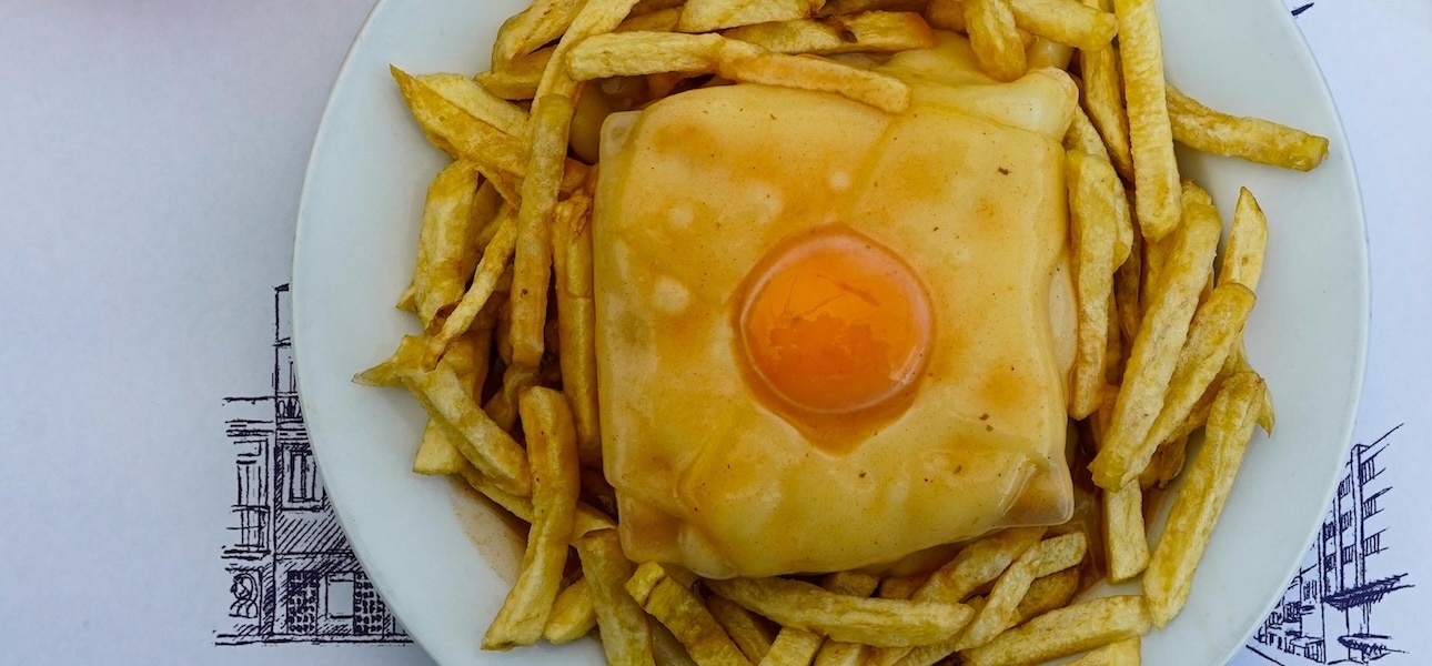 Francesinha, lokaal gerecht in Portugal
