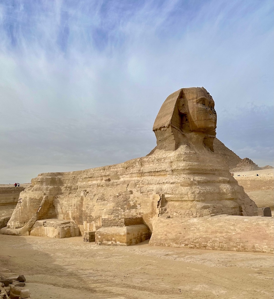 De Grote Sfinx van Gizeh in Egypte